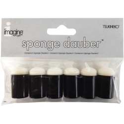 Tsukineko Sponge Daubers 6-pack